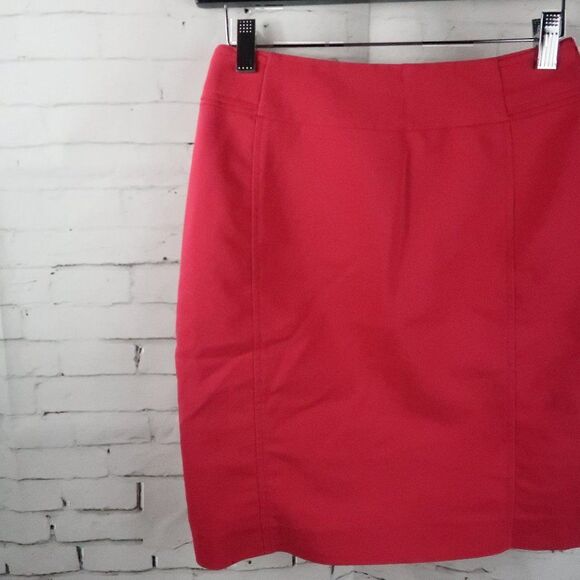 H&M PINK OFFICE WORK BUSINESS MINI SKIRT SIZE 4 - Picture 4 of 11